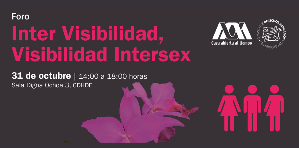Foro: "Inter Visibilidad, Visibilidad Intersex". @ CDHDF, Sala Digna Ochoa  | Ciudad de México | Distrito Federal | México