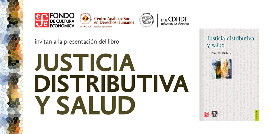 Presentación del libro Justicia Distributiva y Salud @ CDHDF