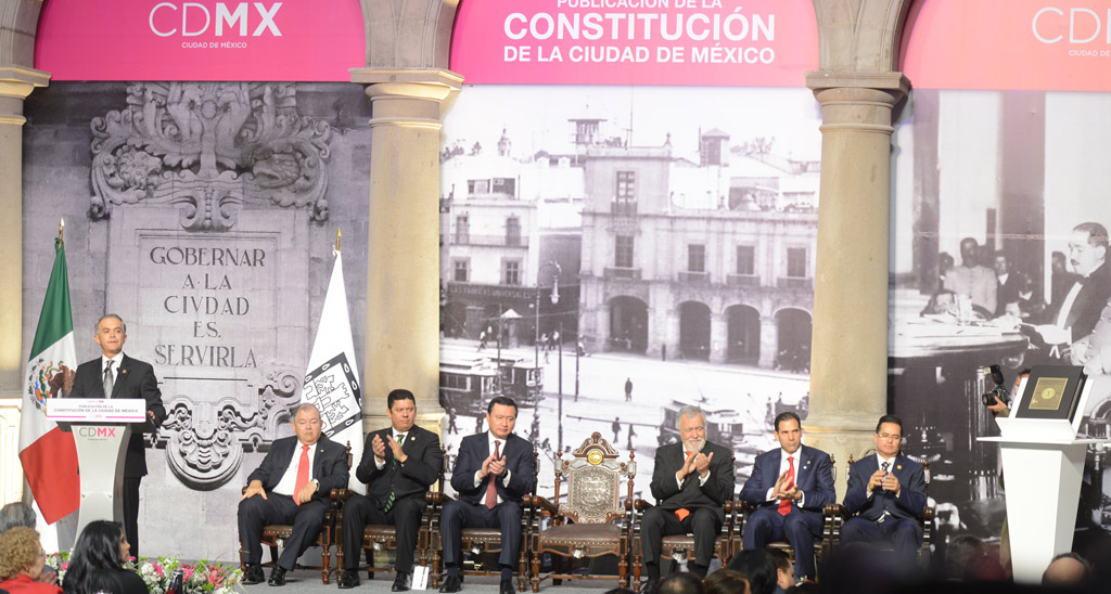 Galería Publicación de la Constitución de la Ciudad de México