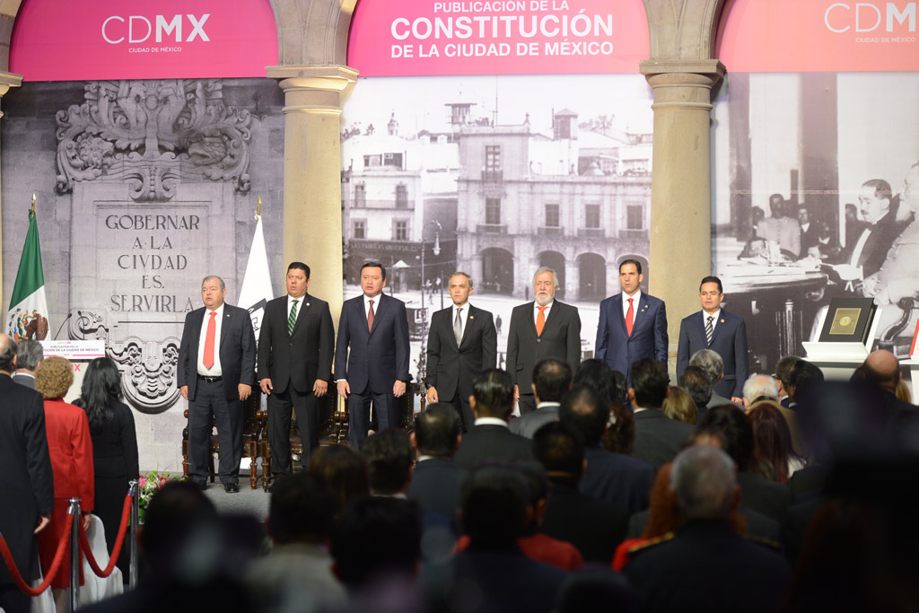 Galería Publicación de la Constitución de la Ciudad de México