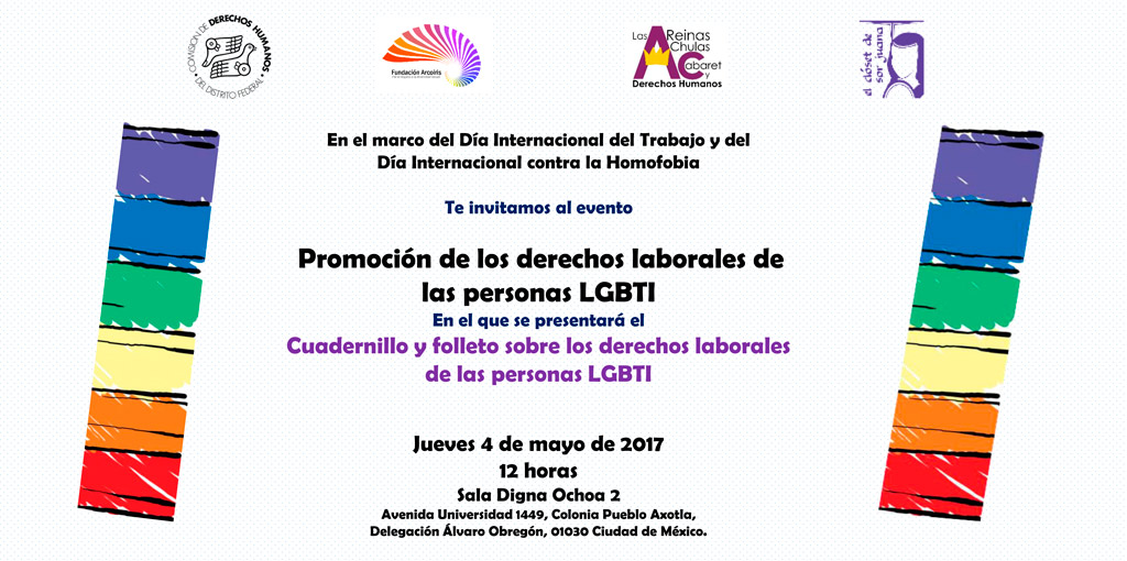 Promoción de los derechos laborales de  las personas LGBTI @ CDHDF