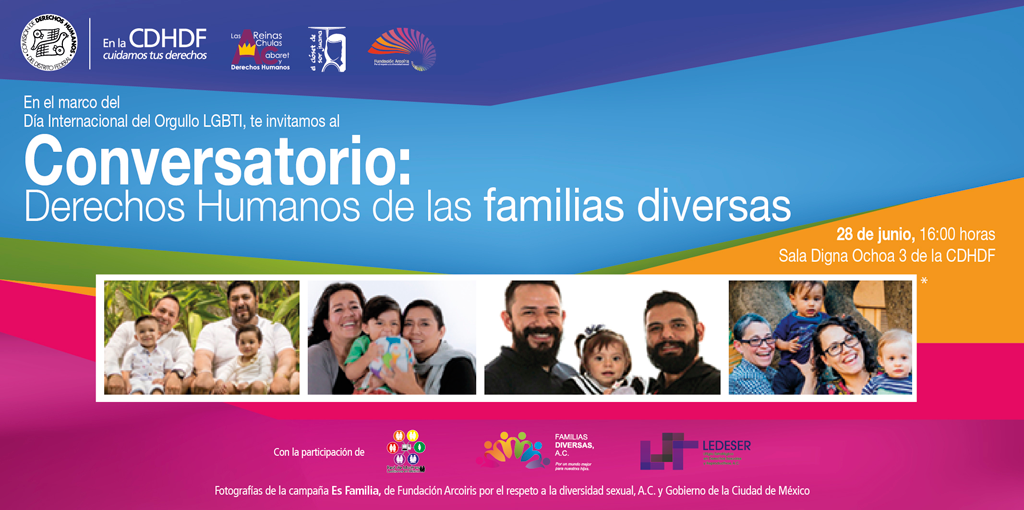 Conversatorio: Derechos Humanos de las familias diversas @ CDHDF