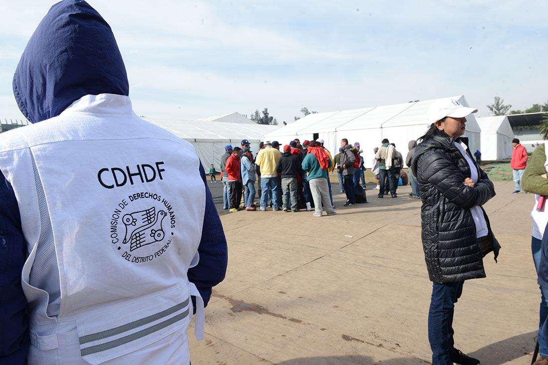 Galer a Entrevista sobre caravana migrante 18 de noviembre