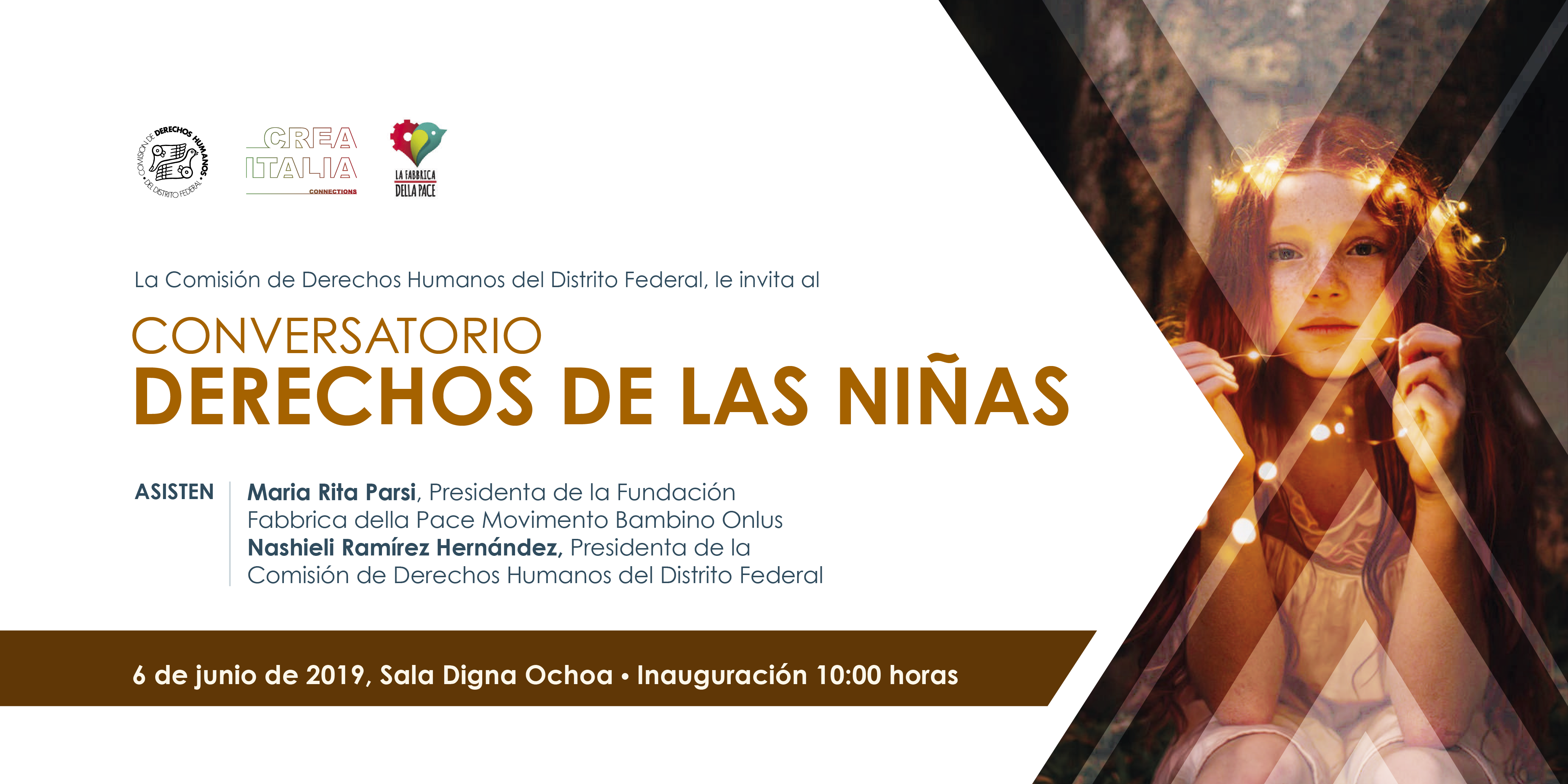 Conversatorio Derechos de las Niñas @ CDHDF