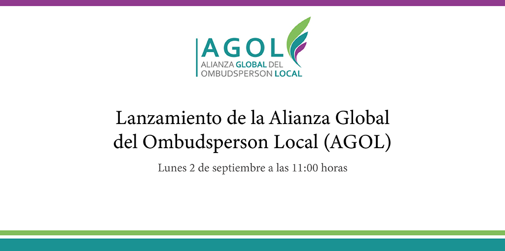 Lanzamiento de la Alianza Global del Ombudsperson Local (AGOL)