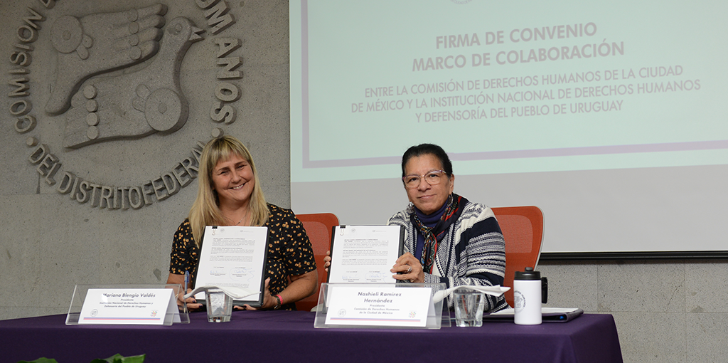 CDHCM Firma Convenio de Colaboración con la Institución Nacional de ...