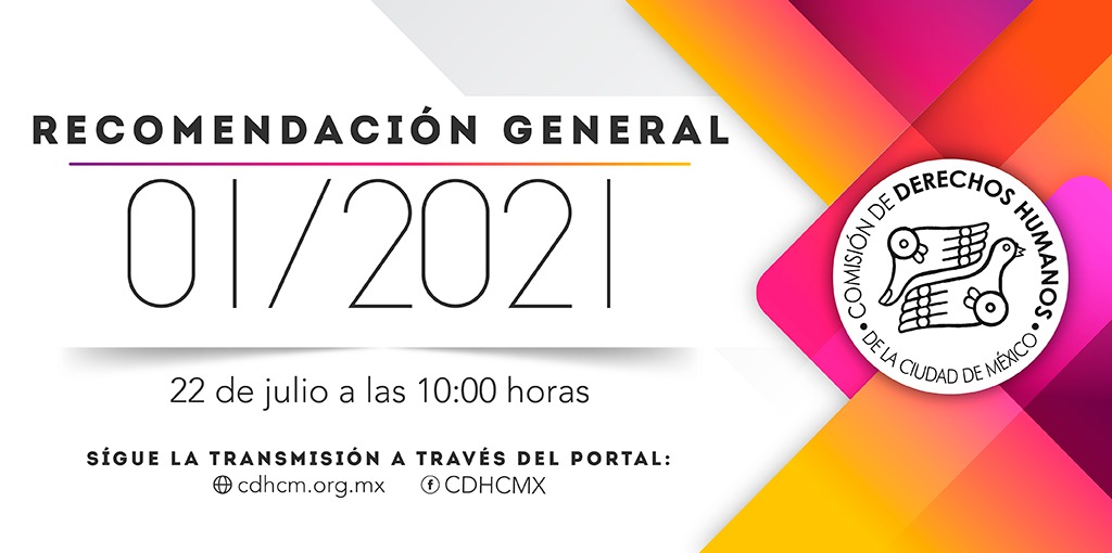 Presentación de Recomendación General 01/2021