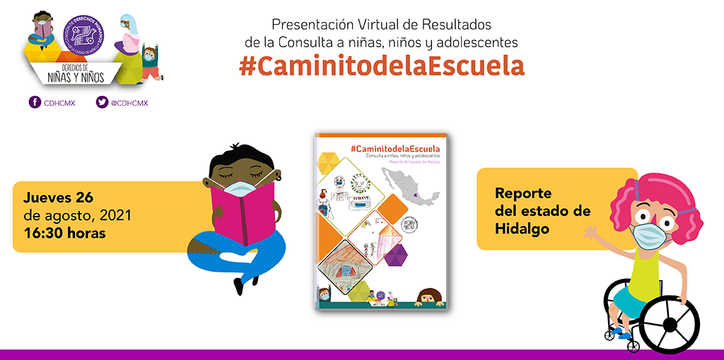 Presentación de resultados de la Consulta #CaminitodelaEscuela, Reporte del estado de Hidalgo