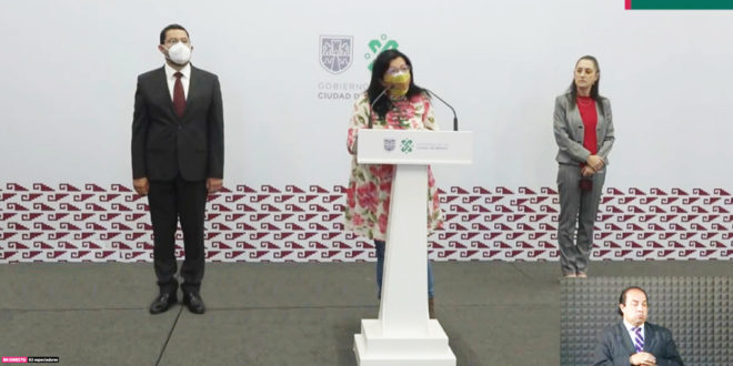 Videoconferencia de prensa con Jefa de @GobCDMX