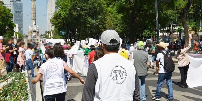 Galería: CDHCM acompaña XI Marcha de la Dignidad Nacional, madres buscando a sus hijos e hijas verdad y justicia