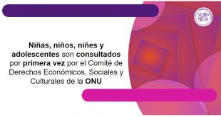 Boletín 61/2022 Niñas, niños, niñes y adolescentes son consultados por primera vez por el Comité de Derechos Económicos, Sociales y Culturales de la ONU
