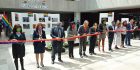 CDHCM participa en pinta de cebras y en inauguración de exposición “Diversidad #LibreDeViolencia» en PJ CDMX