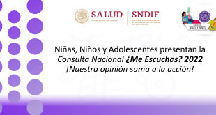 Niñas, niños y Adolescentes presentan la Consulta Nacional ¿Me Escuchas? 2022 ¡Nuestra opinión suma a la acción!