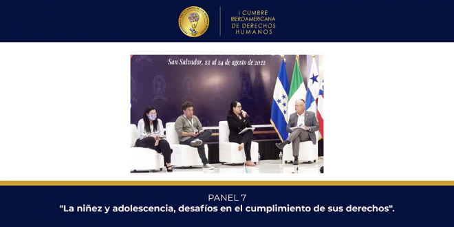 Galería: I Cumbre Iberoamericana de DDHH. Panel 7: "La niñez y adolescencia, desafíos en el cumplimiento de sus derechos"