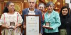 Galería: Entrega de la Medalla al Mérito de las Personas Defensoras de los Derechos Humanos 2021