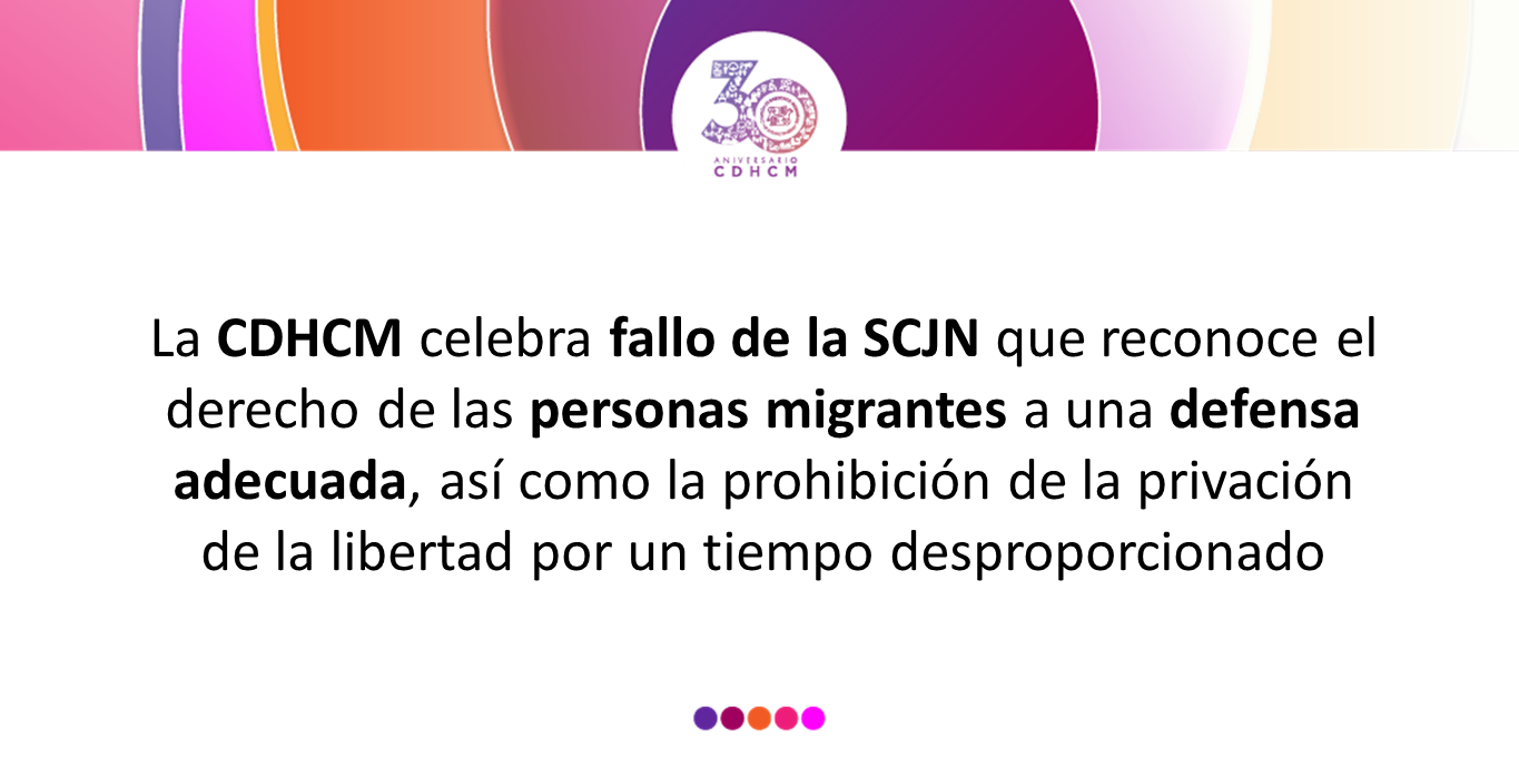 La CDHCM celebra fallo de la SCJN que reconoce el derecho de las ...
