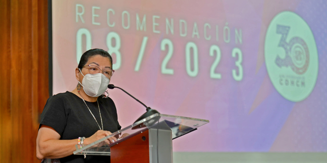 Presentación de Recomendación 08/2023