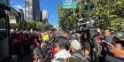 Galería: CDHCM acompaña movilización Ayotzinapa 9 años