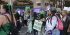 Galería: Acción Global por acceso al aborto legal, libre, seguro y gratuito