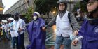 Galería: CDHCM acompaña marcha #2DeOctubre