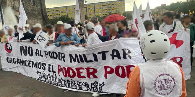 Galería: CDHCM acompaña marcha #2DeOctubre
