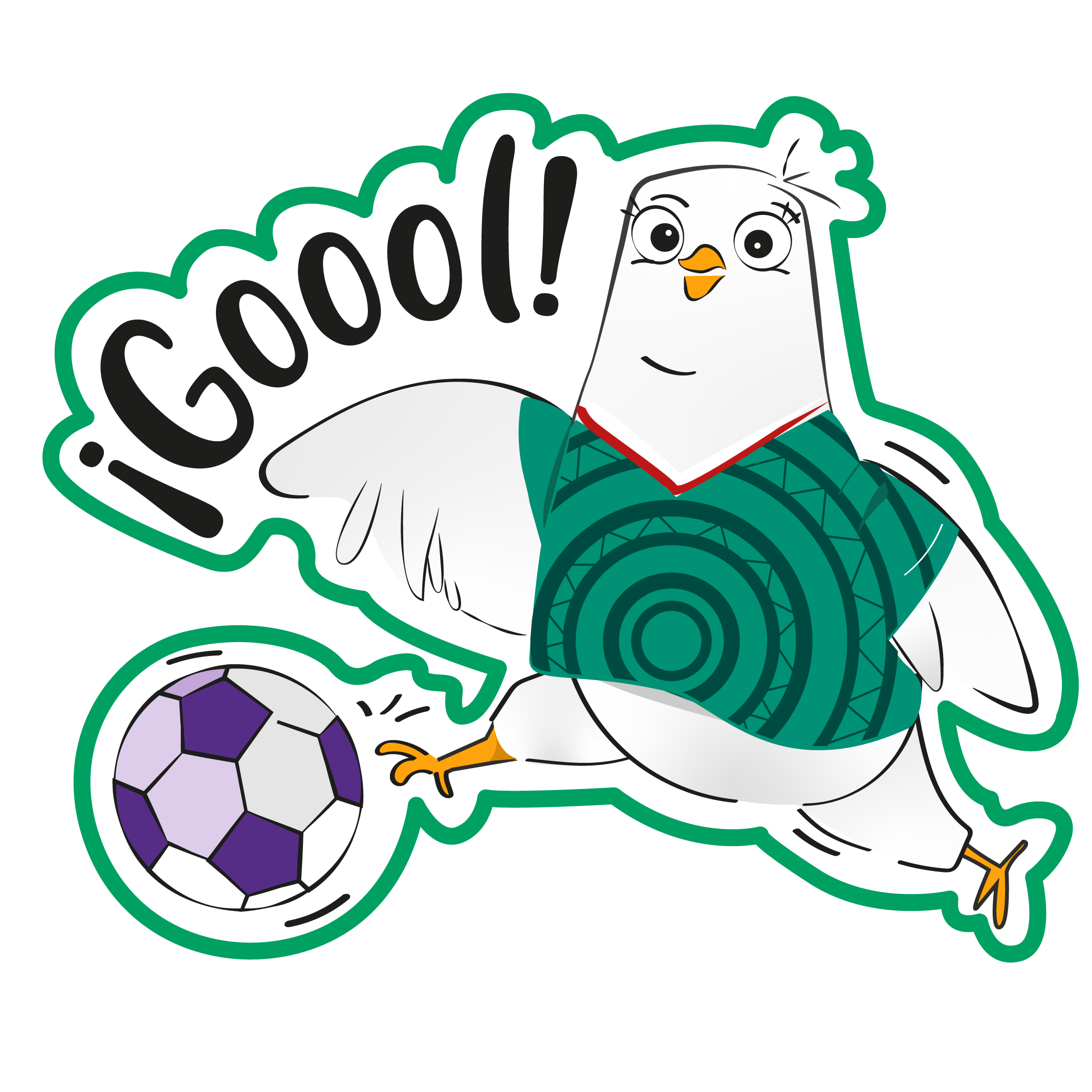 Sticker: Gooool