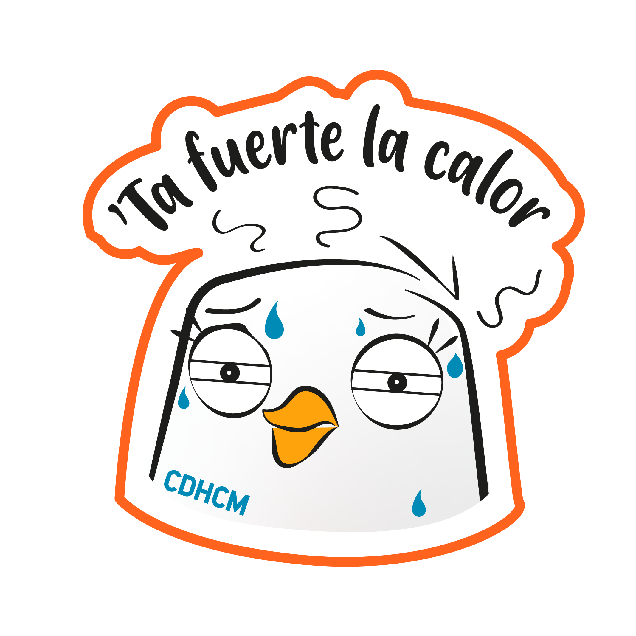 Sticker: Calor