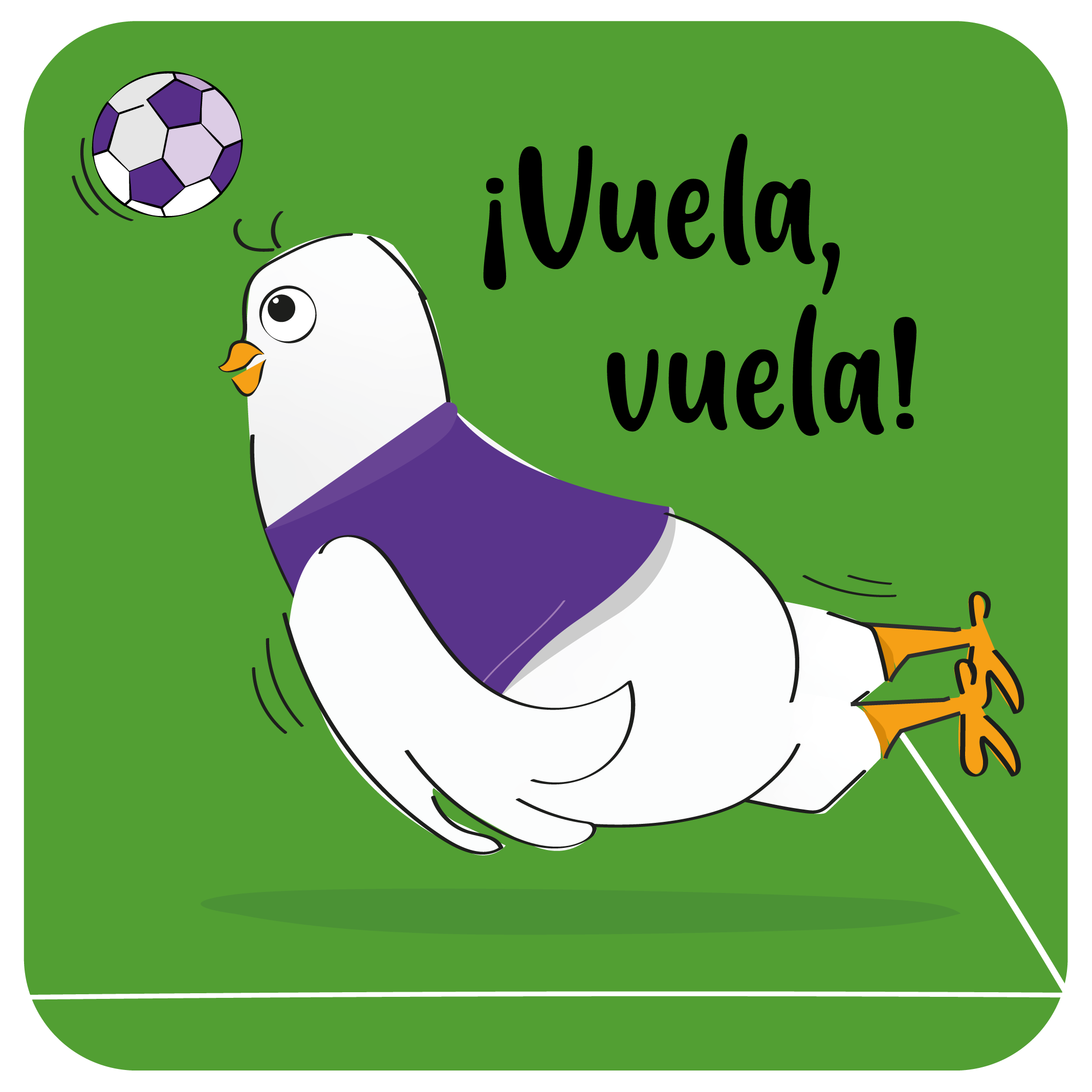 Sticker: Vuela