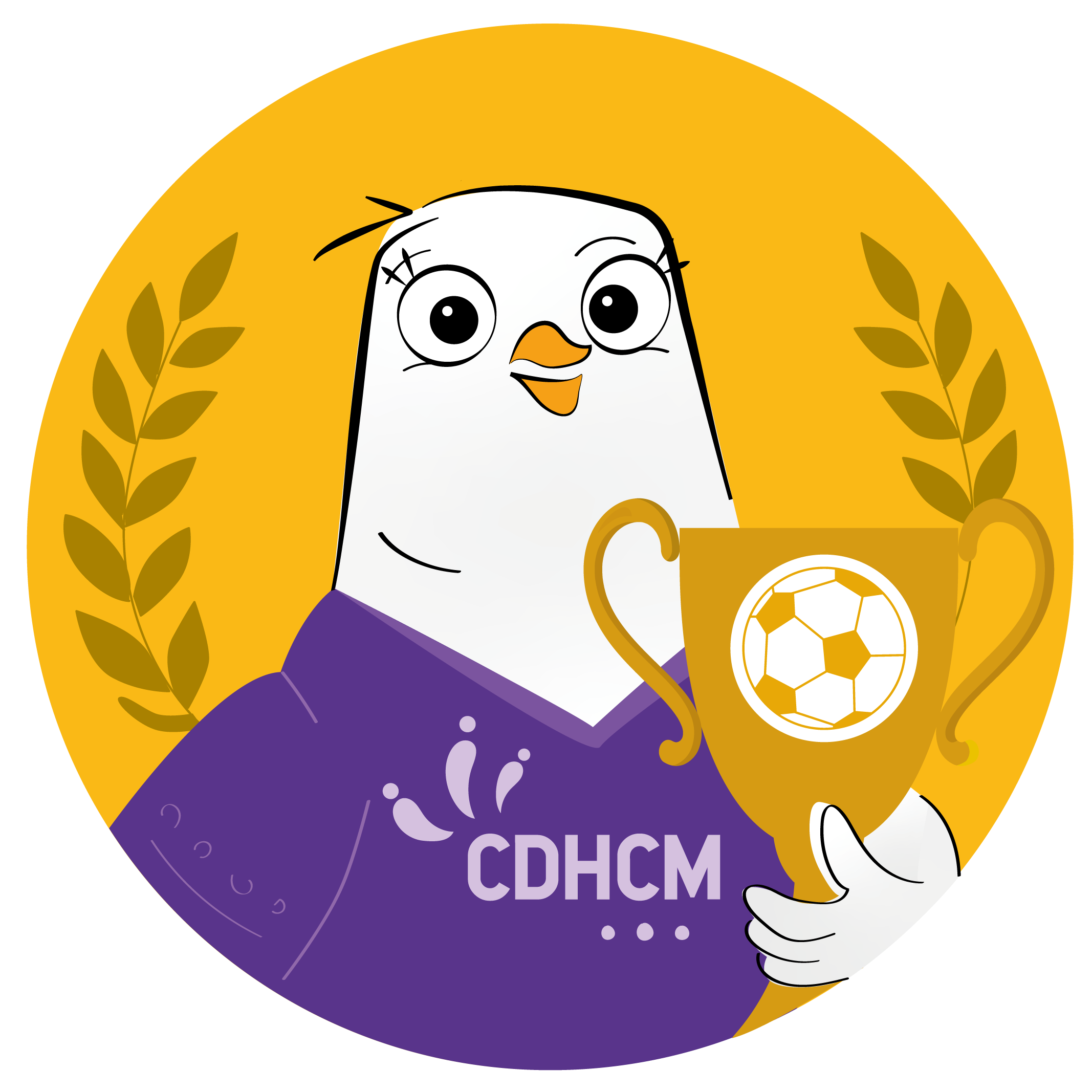 Sticker: Ganadora