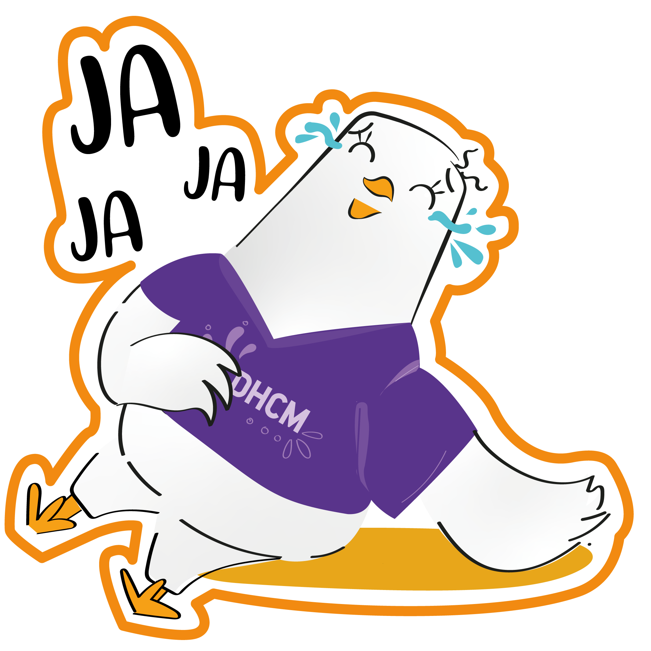 Sticker: Jajaja